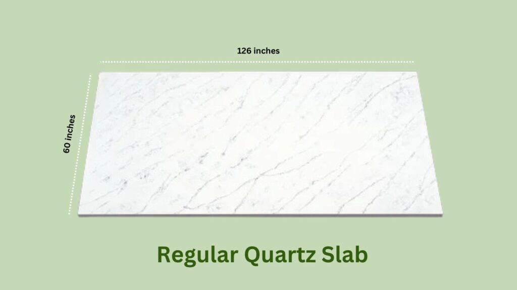 regular quartz slab