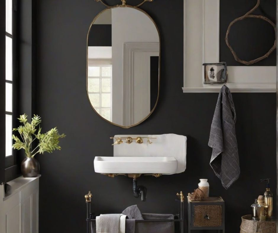 SW Tricorn black bathroom