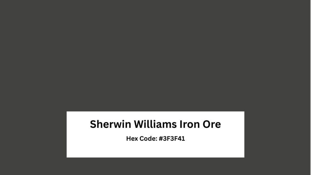Sherwin Williams Iron Ore