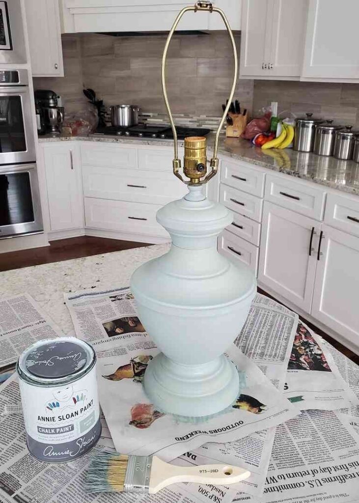 Aging Brass with Chalk Paint for a Vintage Look_After