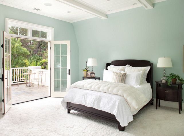 An Image Showing Palladian Blue Bedroom