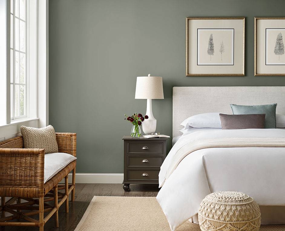 An Image of Evergreen Fog Bedroom