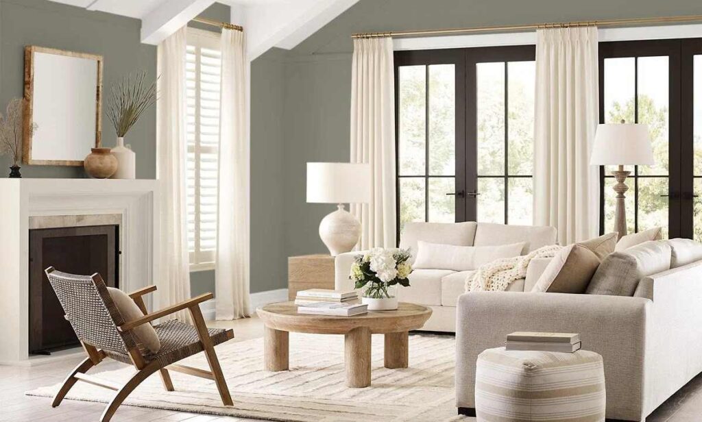 An Image of Evergreen Fog Living Room