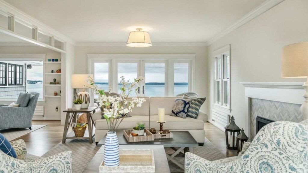 An Image of Oyster White Living Room