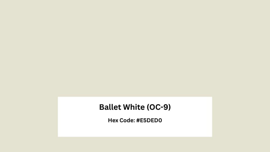 Ballet White (OC-9)