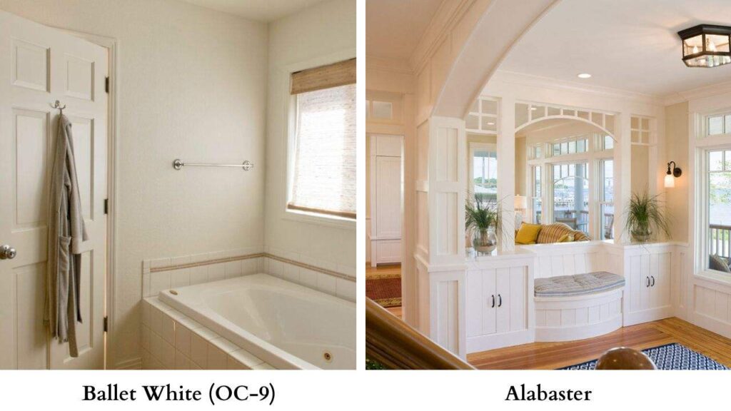 Ballet White Vs Alabaster