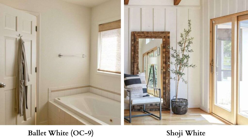 Ballet White Vs Shoji White