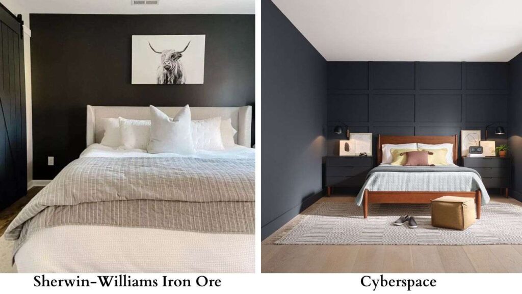 Benjamin Moore Iron Ore Vs Cyberspace