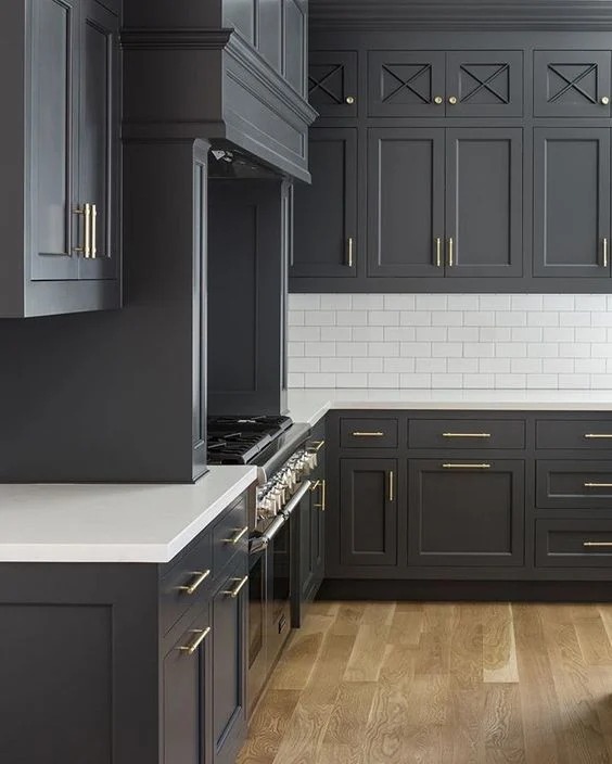 Benjamin Moore Wrought Iron Kitchen