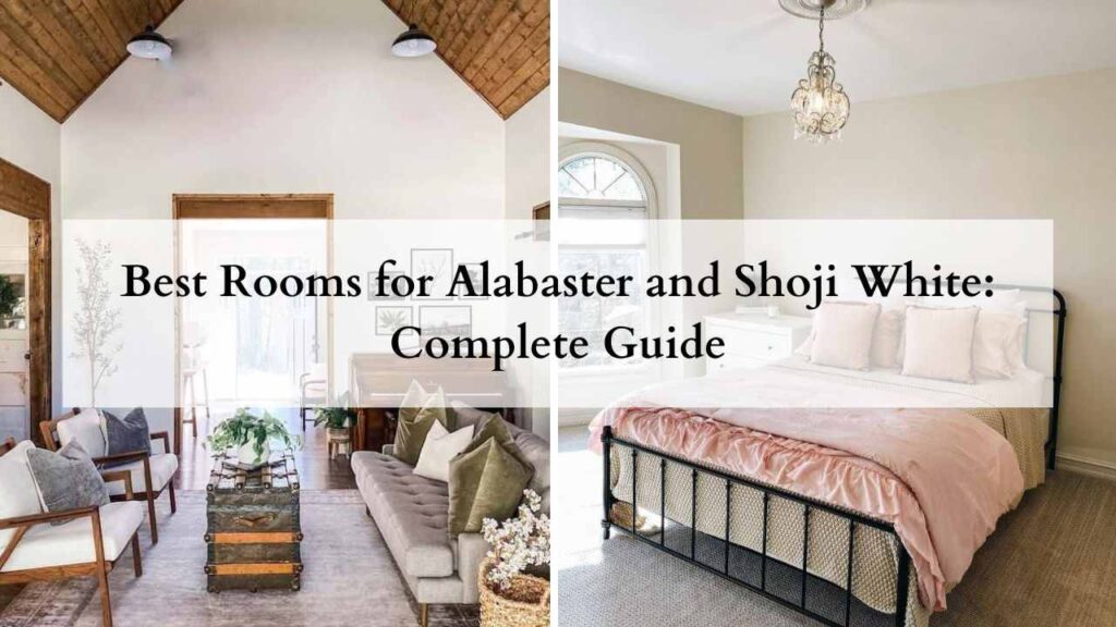 Best Rooms for Alabaster and Shoji White Complete Guide