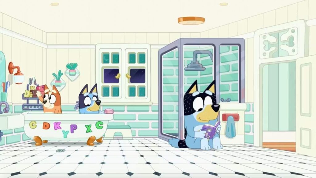 Bluey House Bathroom