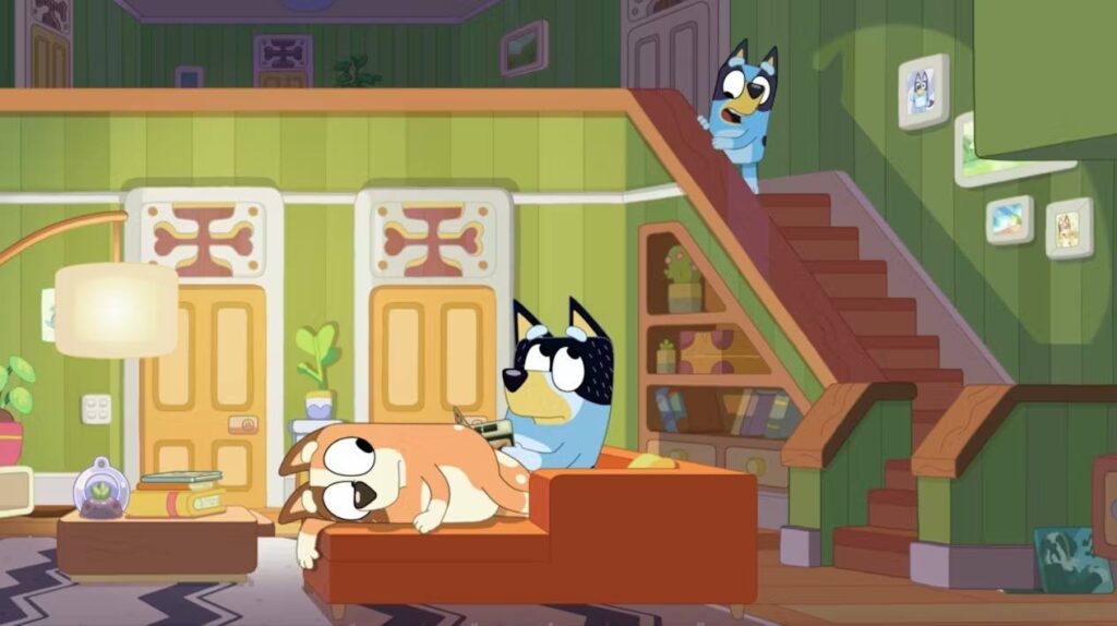 Bluey Living Room