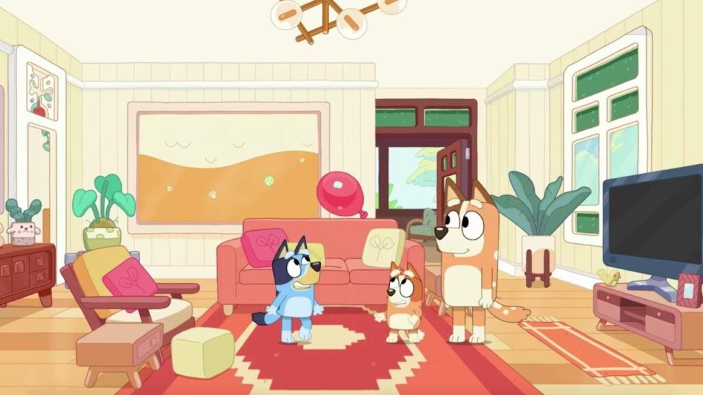 Bluey TV Room