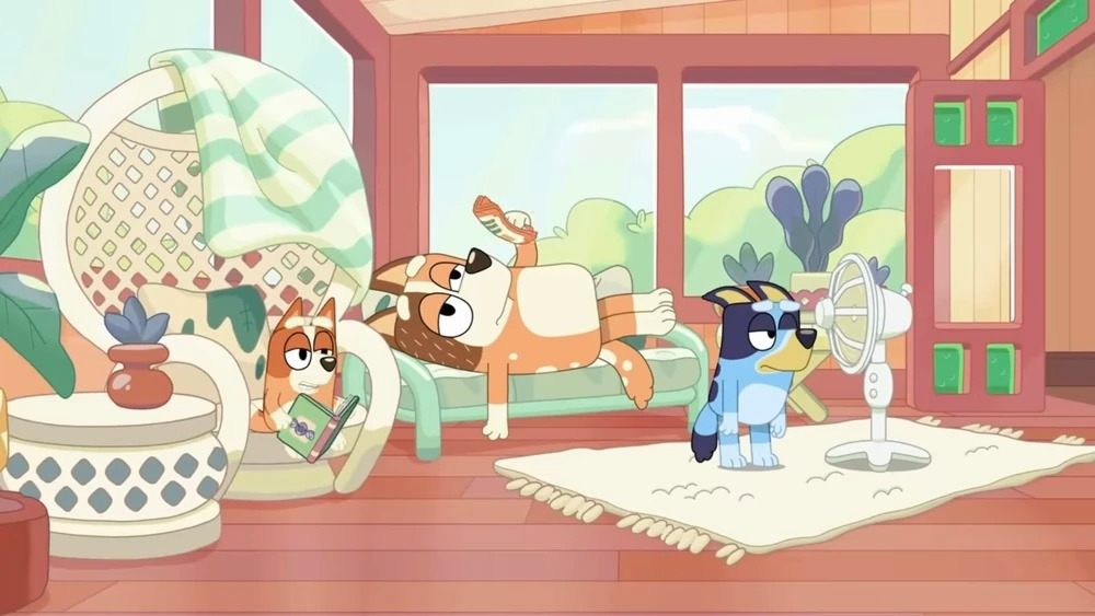 Bluey house sun room