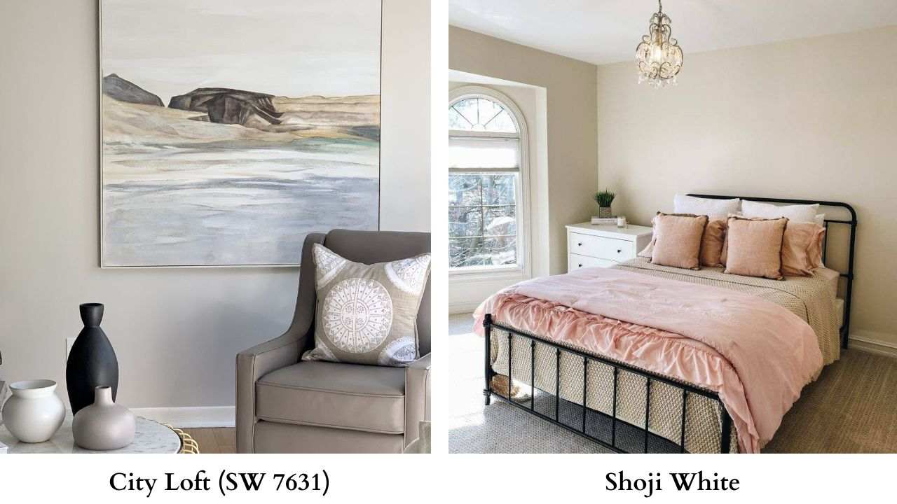 City Loft Vs Shoji White