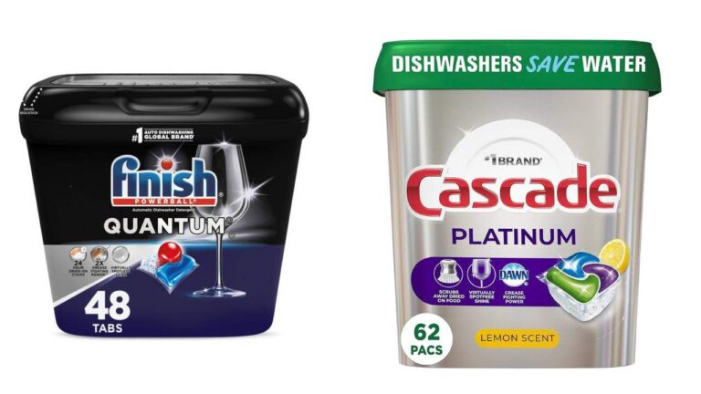 Finish vs Cascade: The Ultimate Comparison for Dishwasher Cleaning ...