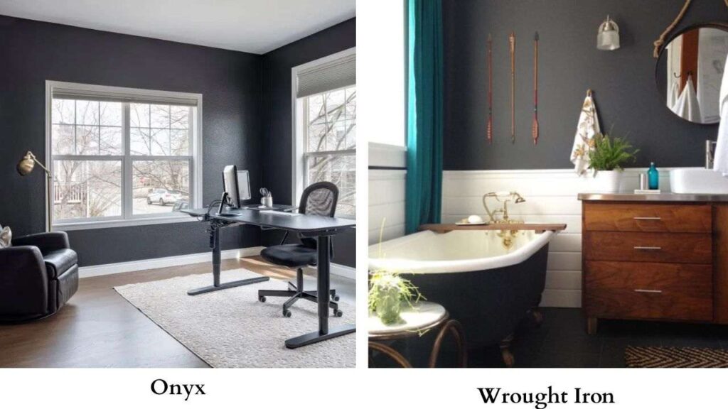 Onyx Color Vs Wrought Iron