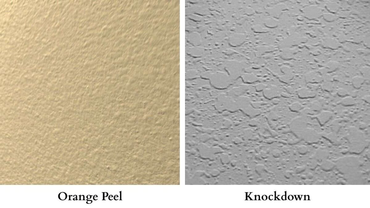 Orange Peel vs Knockdown: Which Drywall Texture Is Better for Your Home?