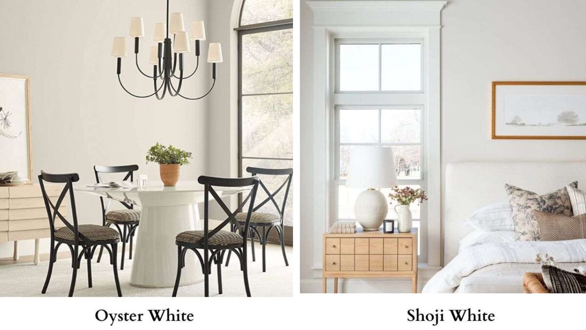 Oyster White Vs Shoji White: The Subtle Differences That Matter