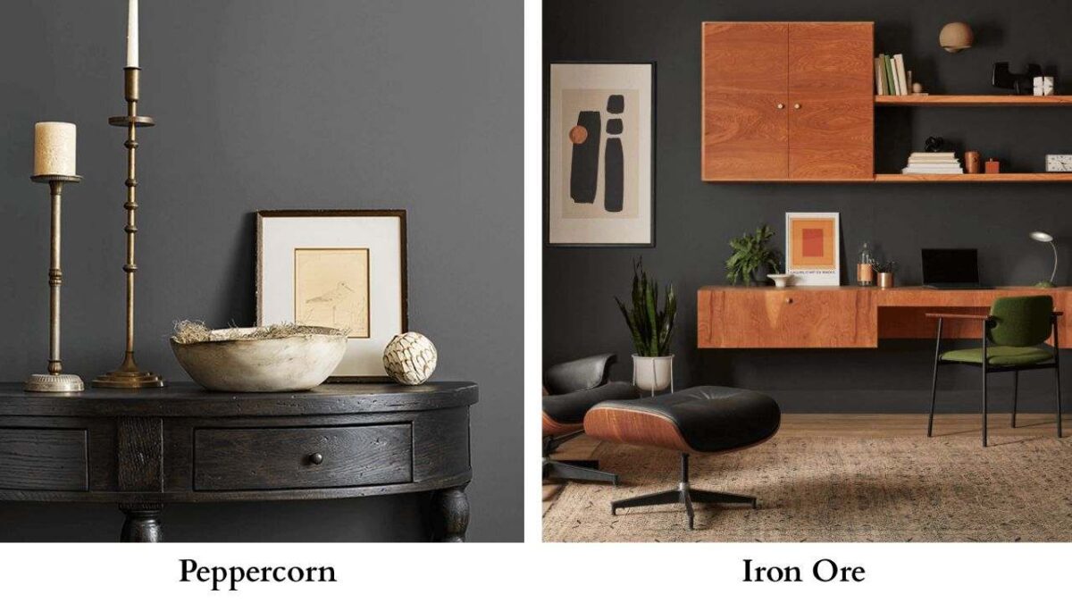 Peppercorn Vs Iron Ore: Lighting, Undertones, and Room-by-Room Guide