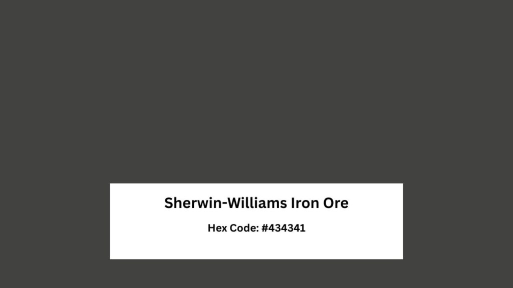Sherwin-Williams Iron Ore