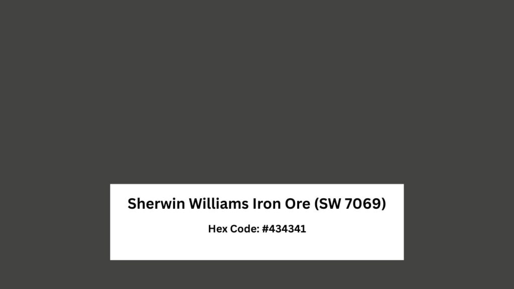 Sherwin Williams Iron Ore (SW 7069)
