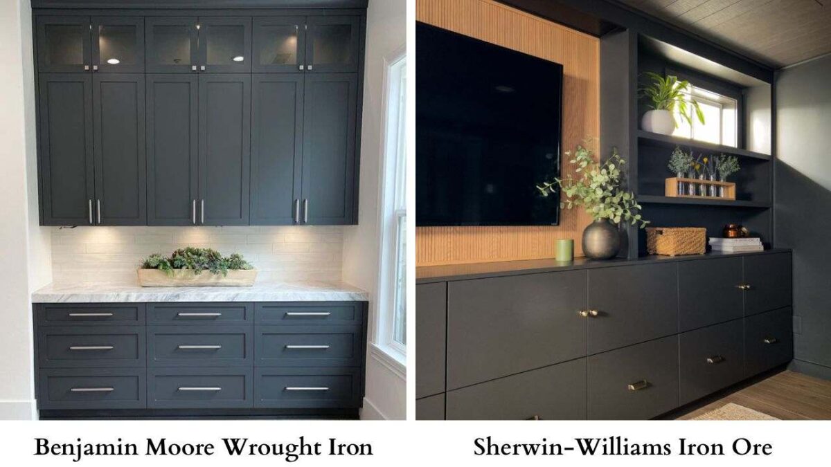 Wrought Iron Vs Iron Ore Paint: How to Choose the Perfect Dark Color