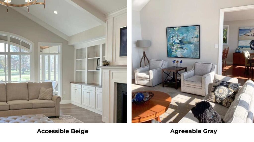Accessible Beige Vs Agreeable Gray