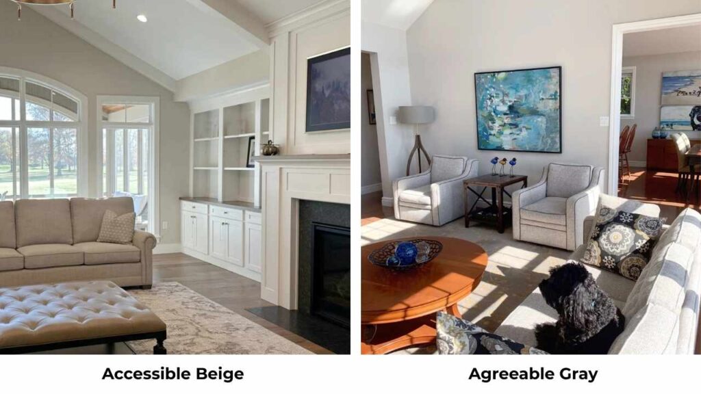 Accessible Beige Vs Agreeable Gray