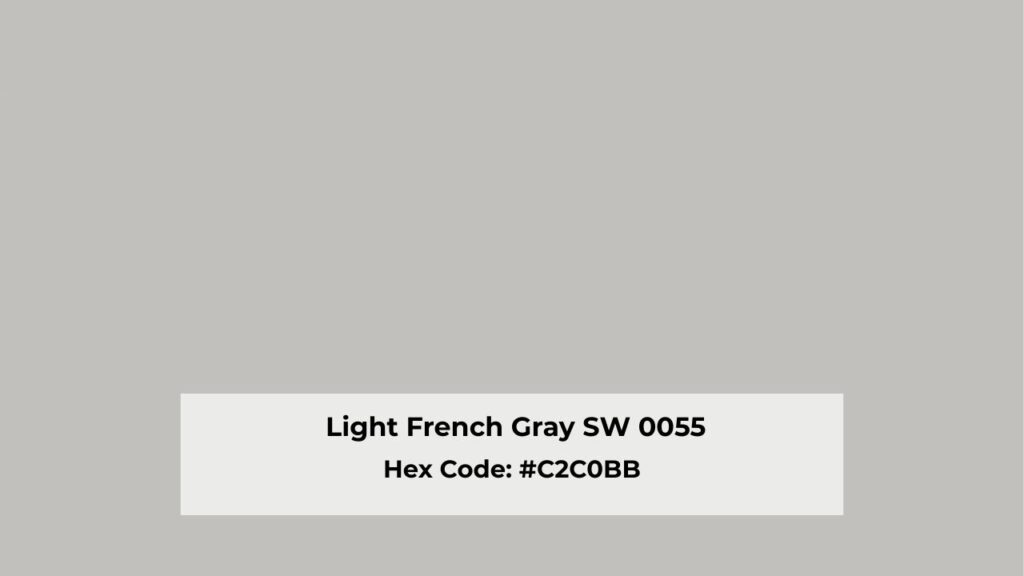 Light French Gray SW 0055