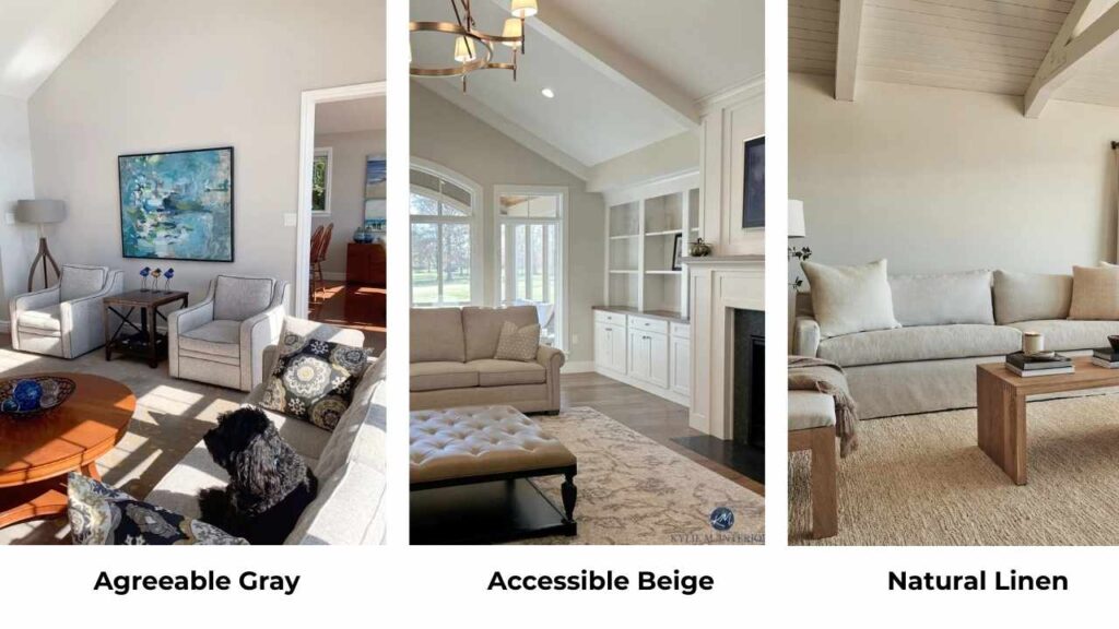 Agreeable Grey Vs Accessible Beige Vs Other Colors
