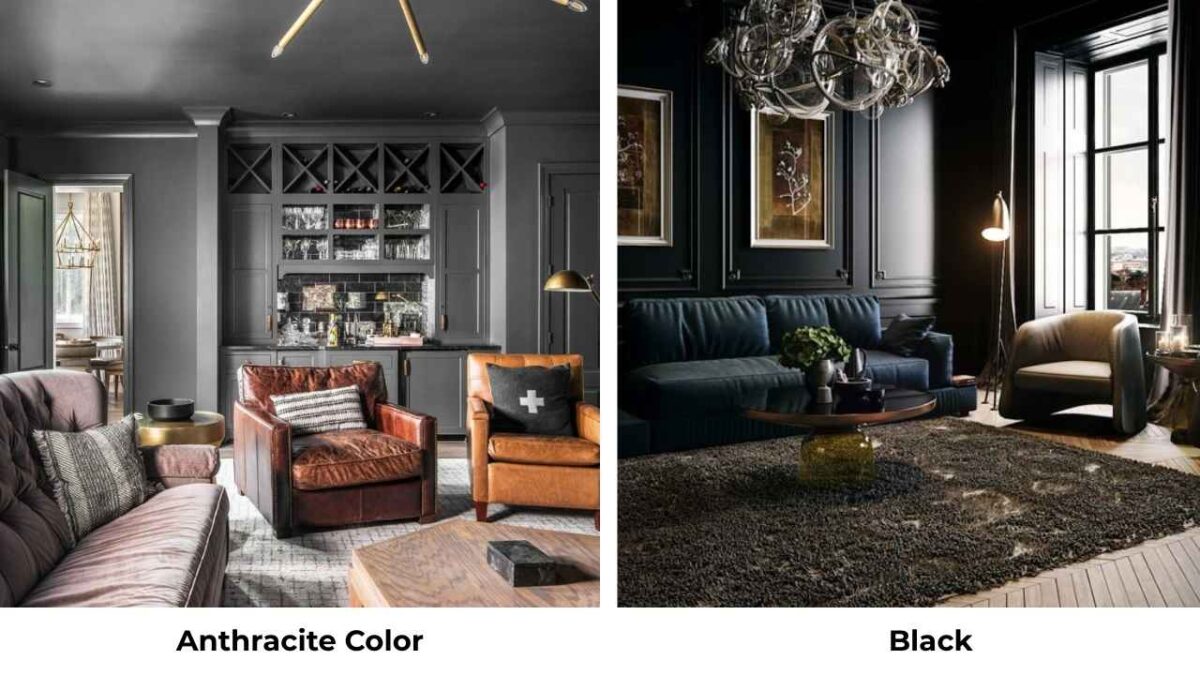 Anthracite Color Vs Black: What Color Works Best For Your Home?