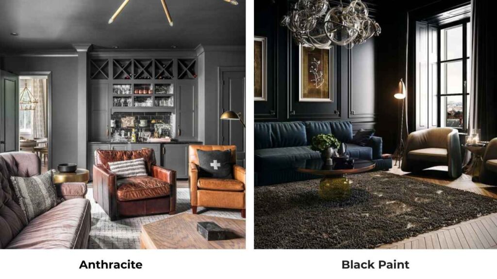 Anthracite Vs Black Paint