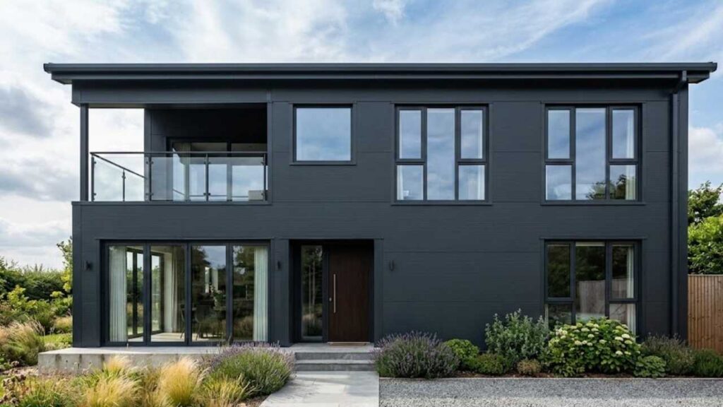 Anthracite on exteriors