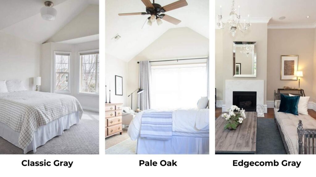Classic Gray Vs Pale Oak Vs Other Colors