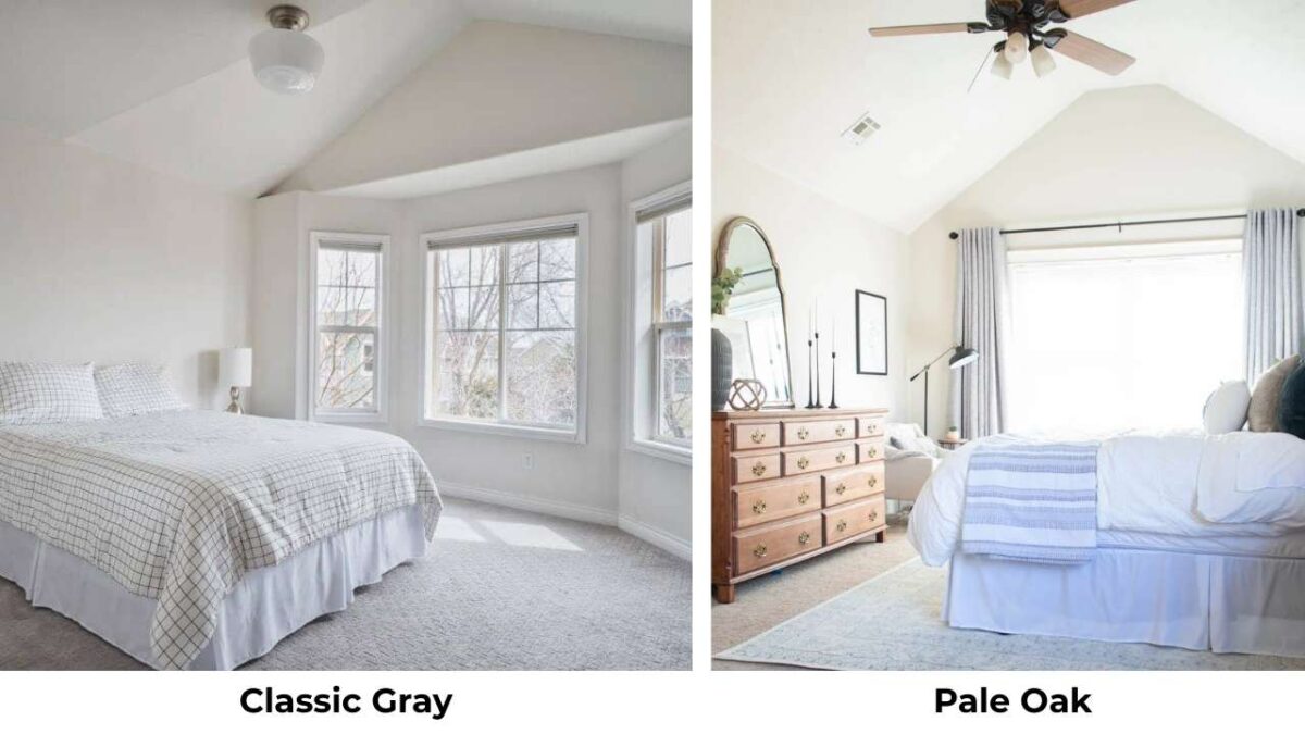 Classic Gray Vs Pale Oak: Which Neutral Paint Looks Better In Your Room