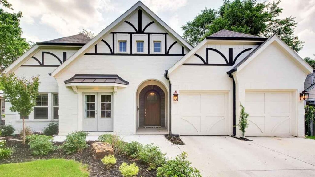 Dover White on Exterior 