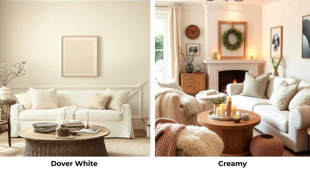 Dover White Vs Creamy