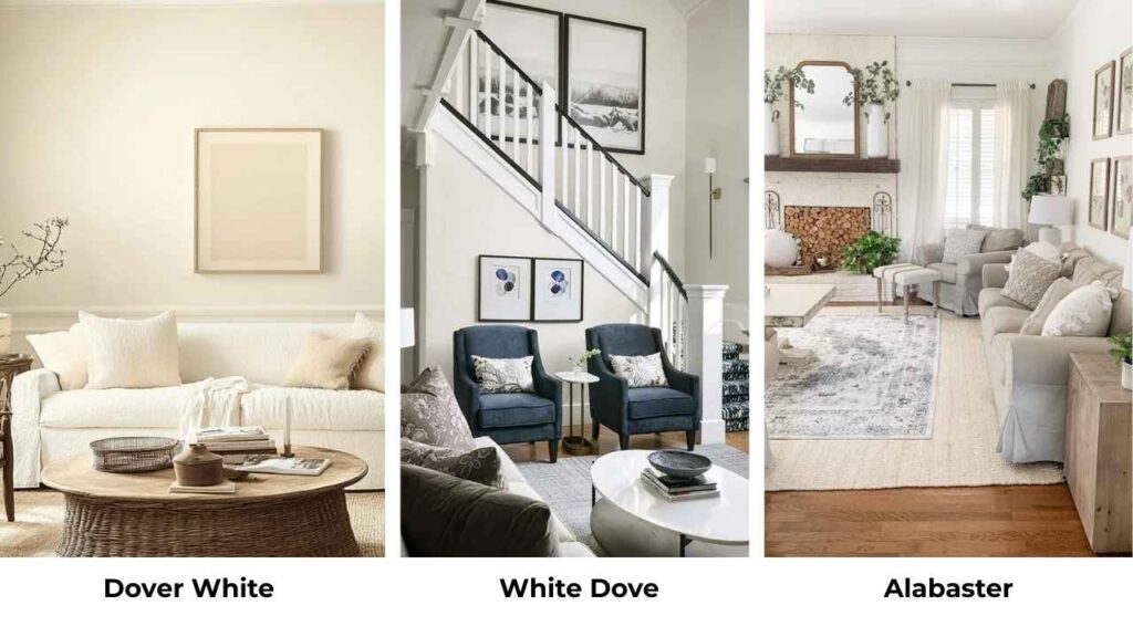 Dover White Vs White Dove Vs Other Colors