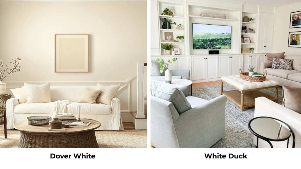 Dover White Vs White Duck