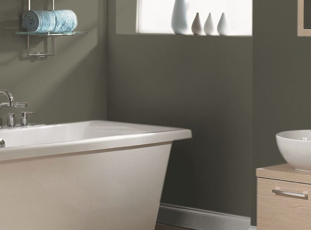 Dried Thyme in a bathroom