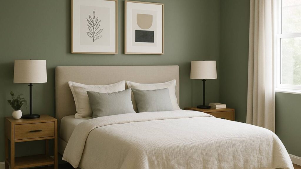 Dried thyme in a bedroom