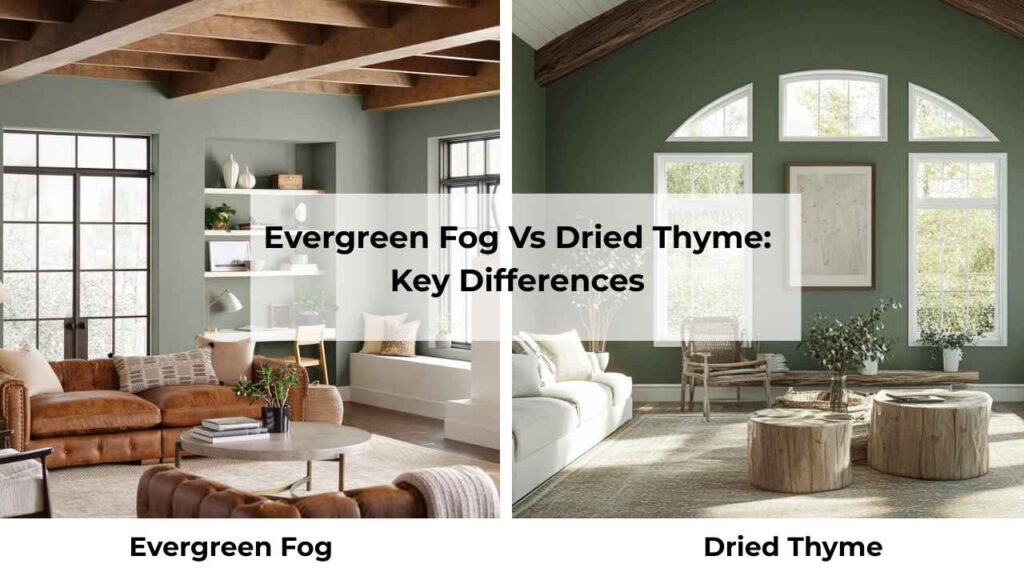 Evergreen Fog Vs Dried Thyme: Key Differences