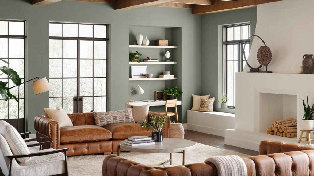 Evergreen Fog in a living room