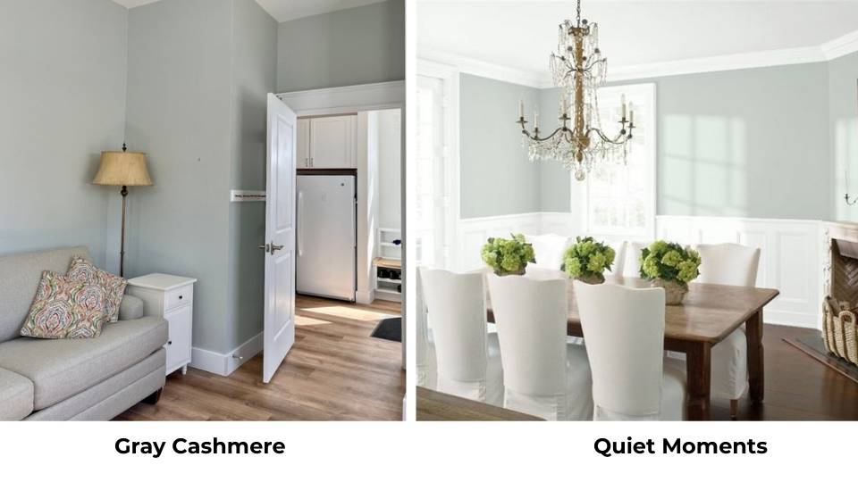 Gray Cashmere Vs Quiet Moments