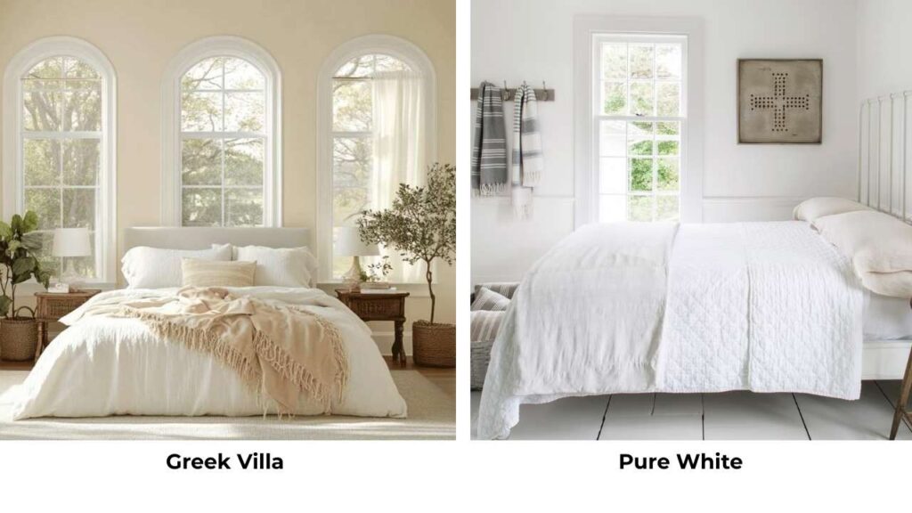 Greek Villa Vs Pure White