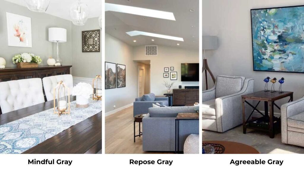 Mindful Gray Vs Repose Gray Vs Other Colors