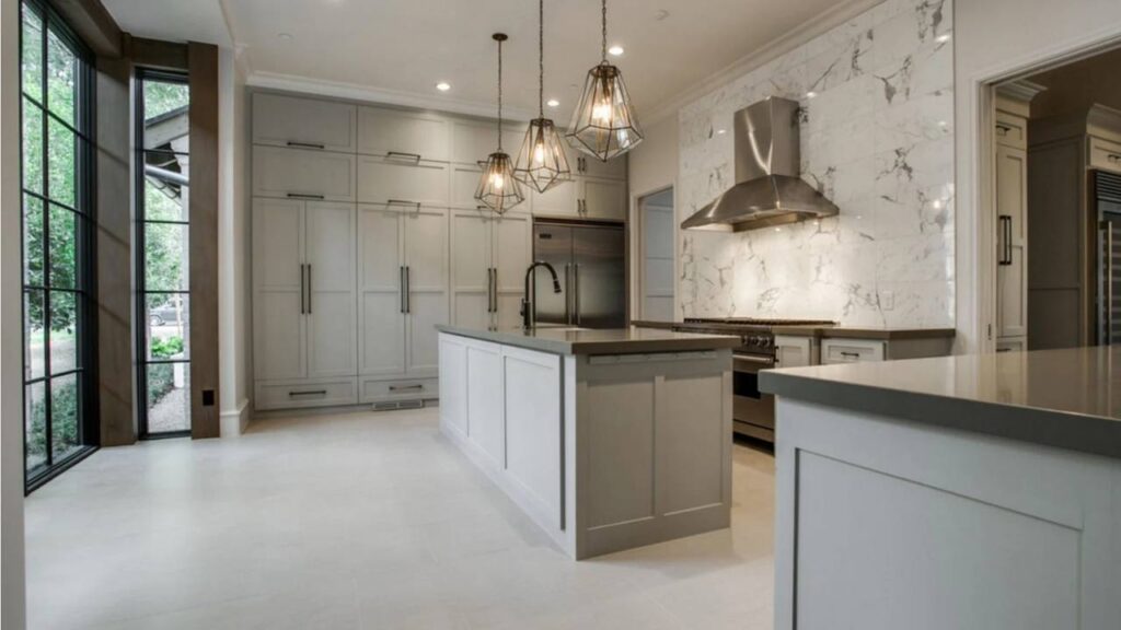 Mindful Gray on kitchen