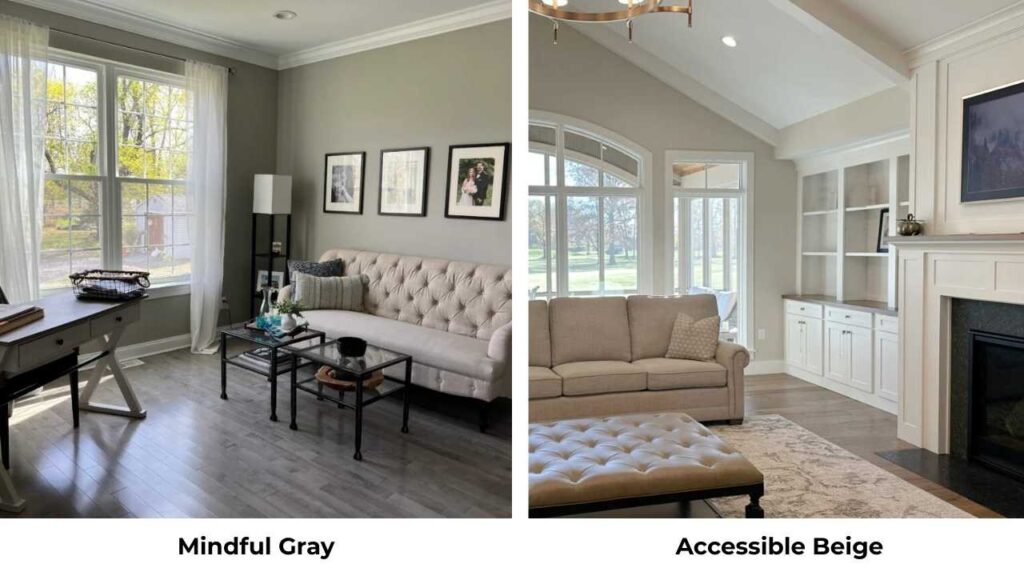 Mindful Grey Vs Accessible Beige