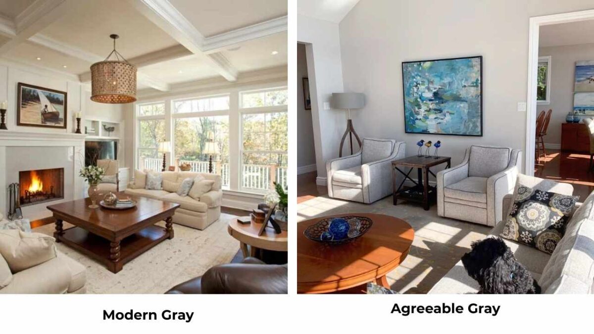 Modern Gray Vs Agreeable Gray: Choose Between Which Works Better For Your Home?